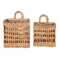 Panier suspendu Cala en jacinthe d'eau, naturel