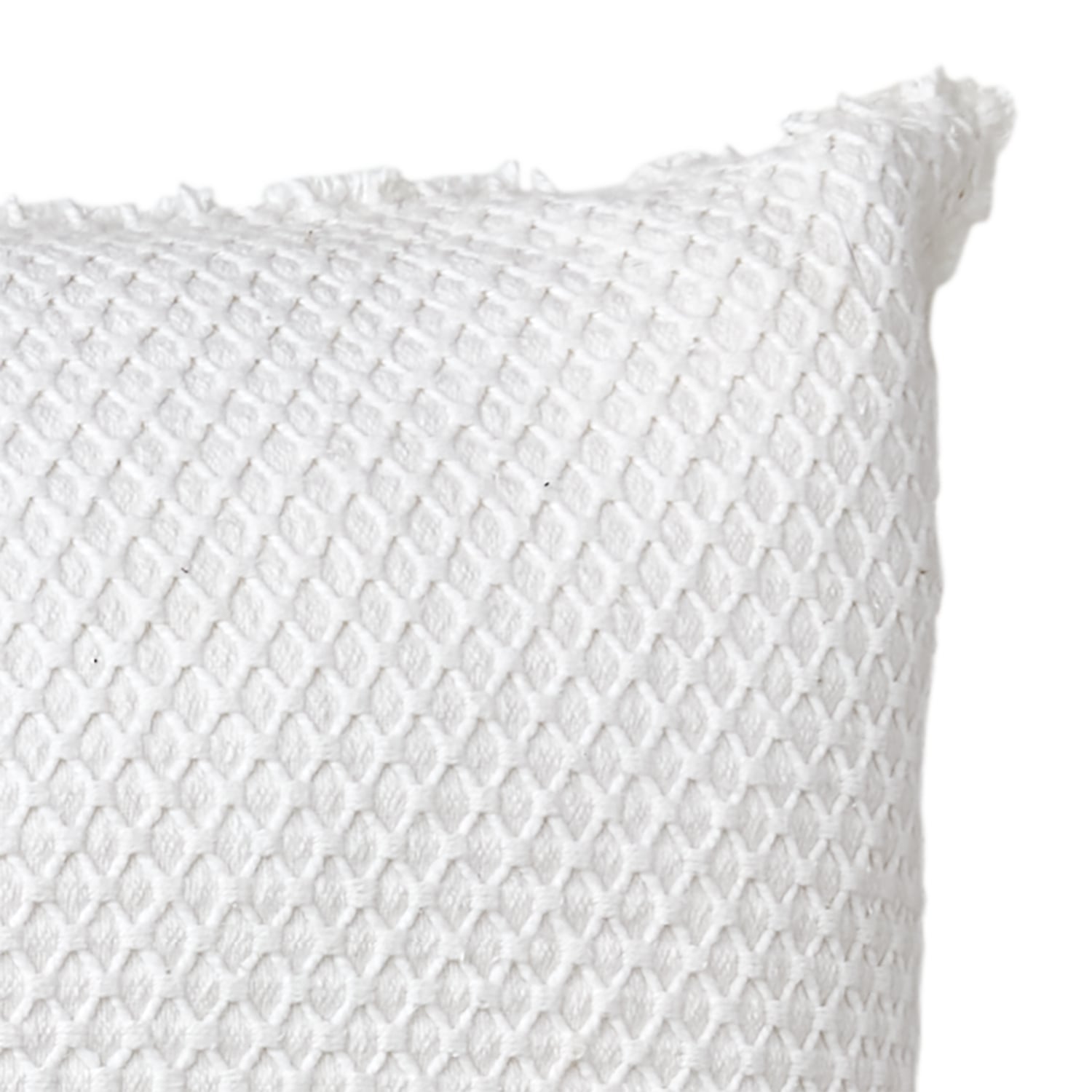 Coussin SONJA coton Ivoire 110x40cm