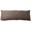 Coussin SONJA coton marron 110x40cm