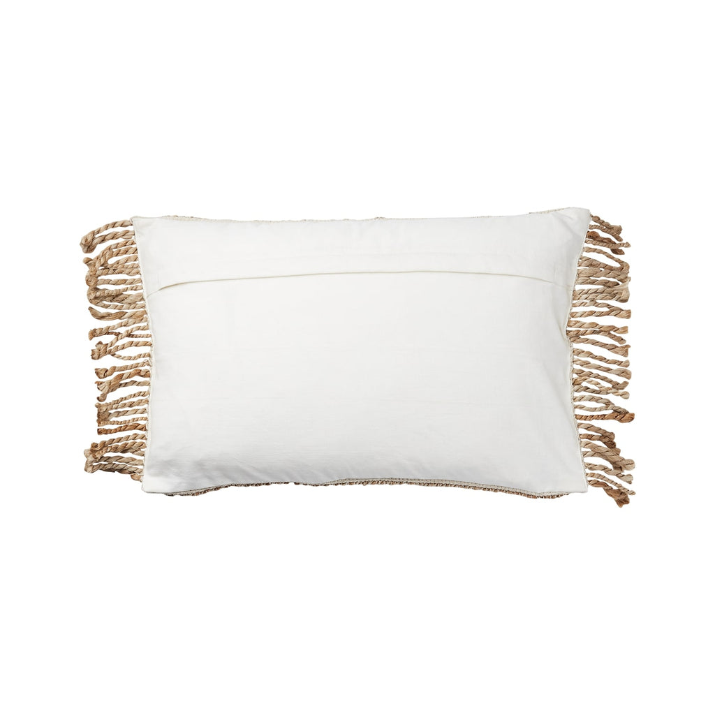Coussin VENDELA coton, corde beige 60x40cm