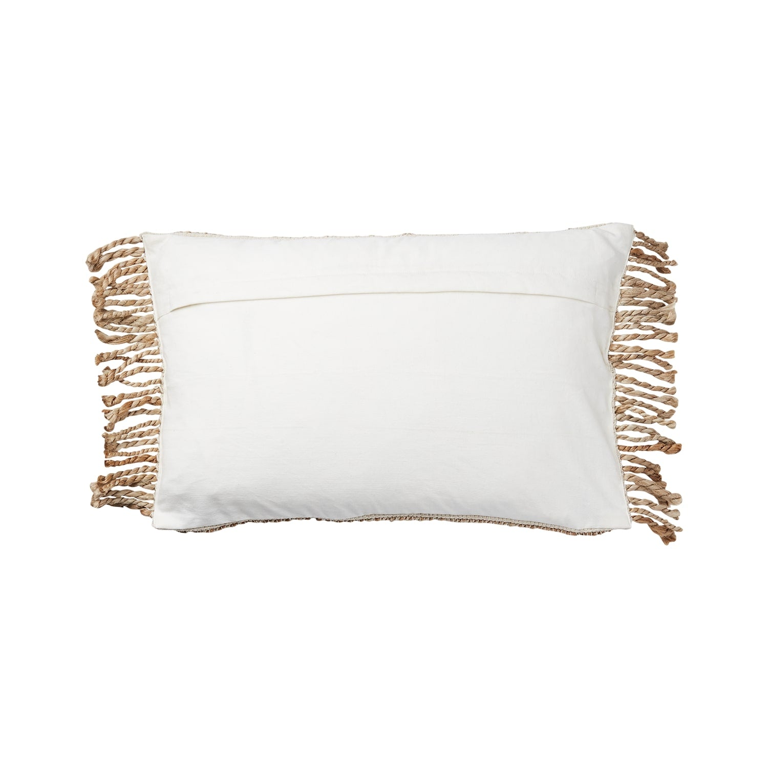 Coussin VENDELA coton, corde beige 60x40cm