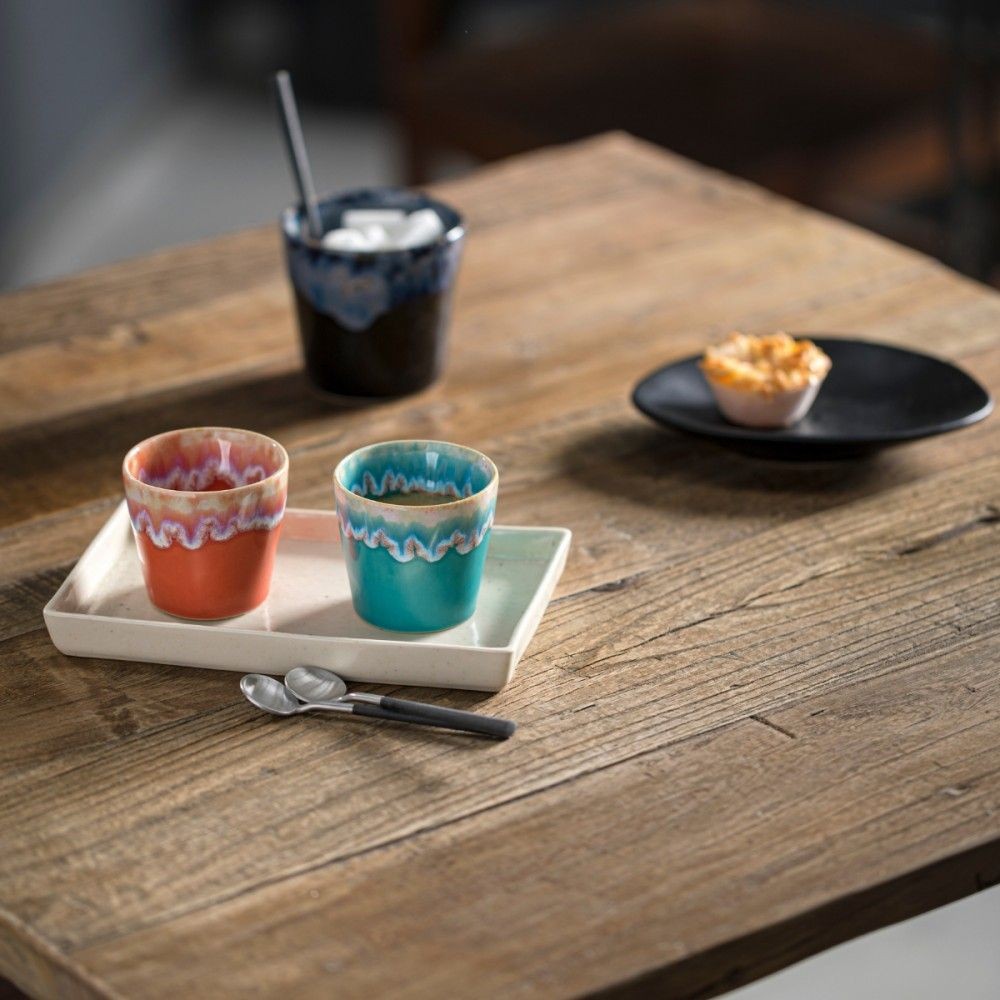 6 verres café espresso en grès « Grespresso »