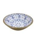 Saladier De Manguier Bleu Foncé/Blanc 24cm