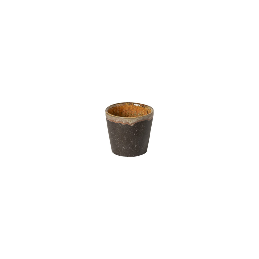 6 verres à espresso et café en poterie