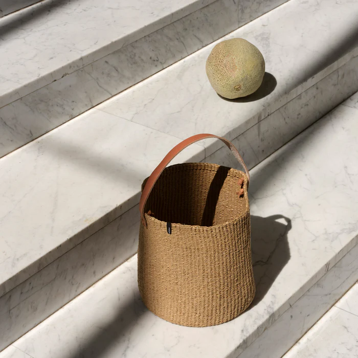 Sac naturel noir, gris ou naturel tressé à la main