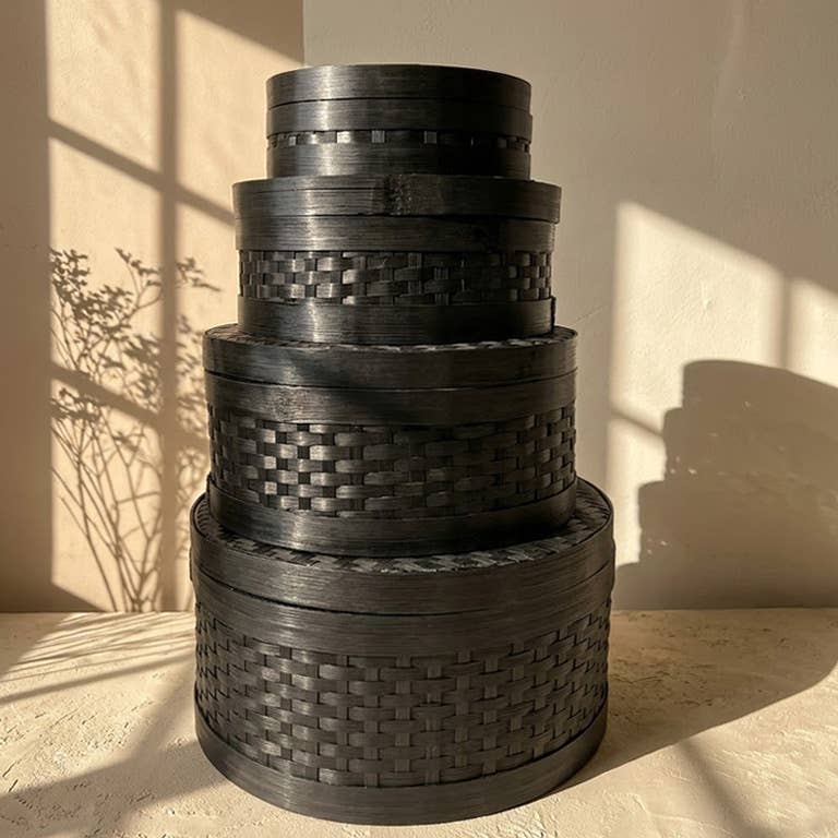 Boîte de rangement en bambou - 4 tailles différentes