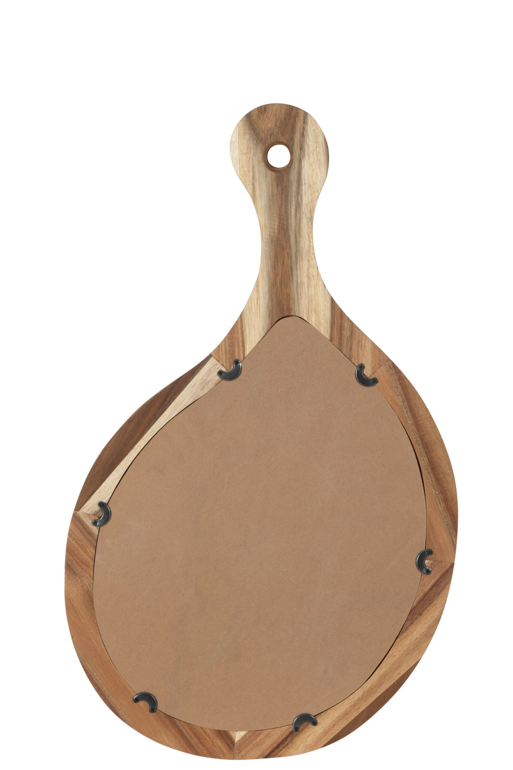 Miroir palette bois naturel large