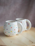 Mug Cœurs Colorés