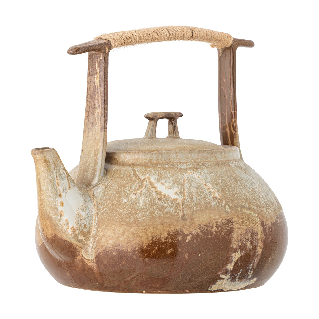 Théière, Marron, Grès