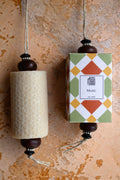Savon Musc Blanc box, savon sur corde
