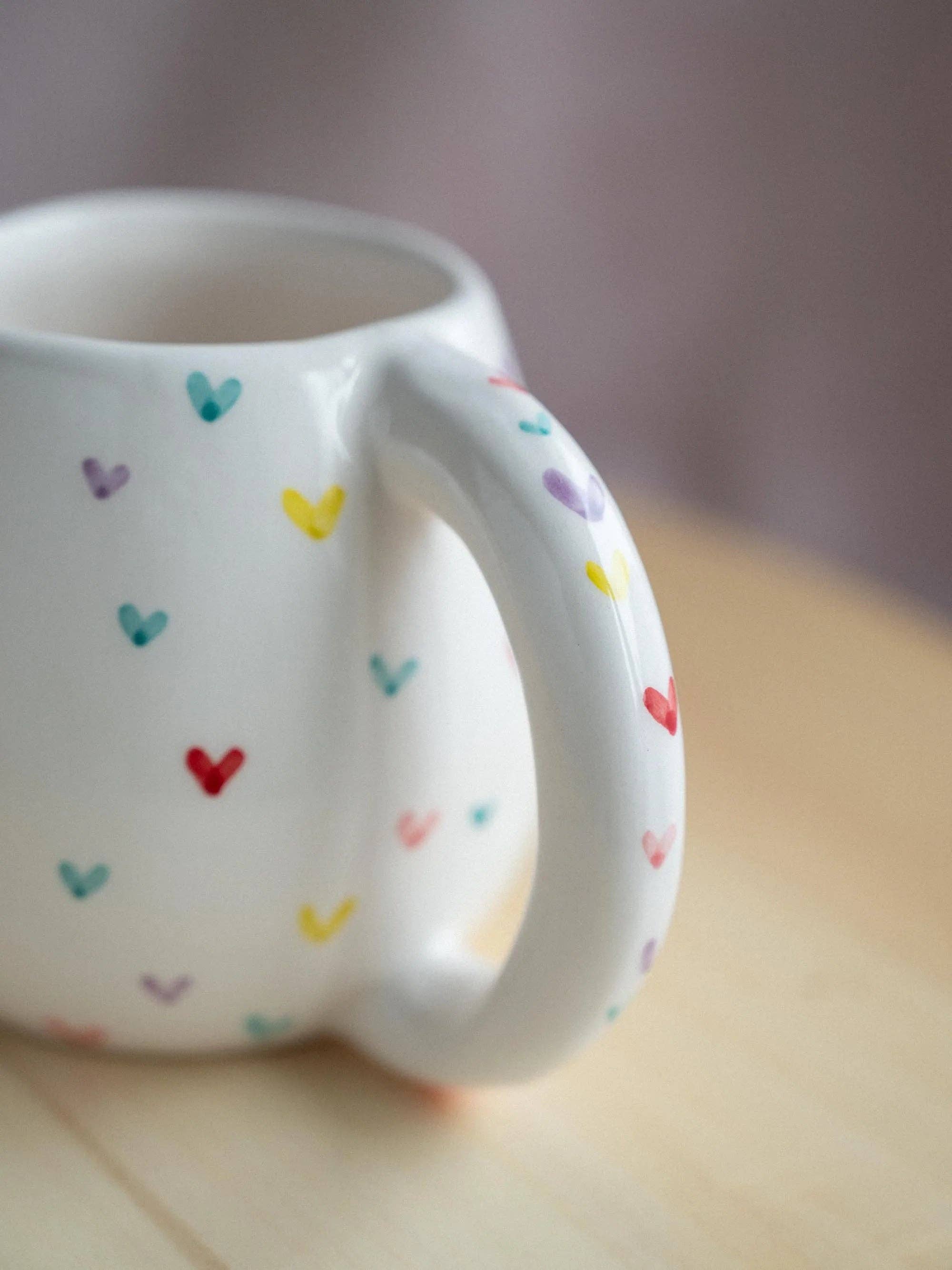 Mug Cœurs Colorés