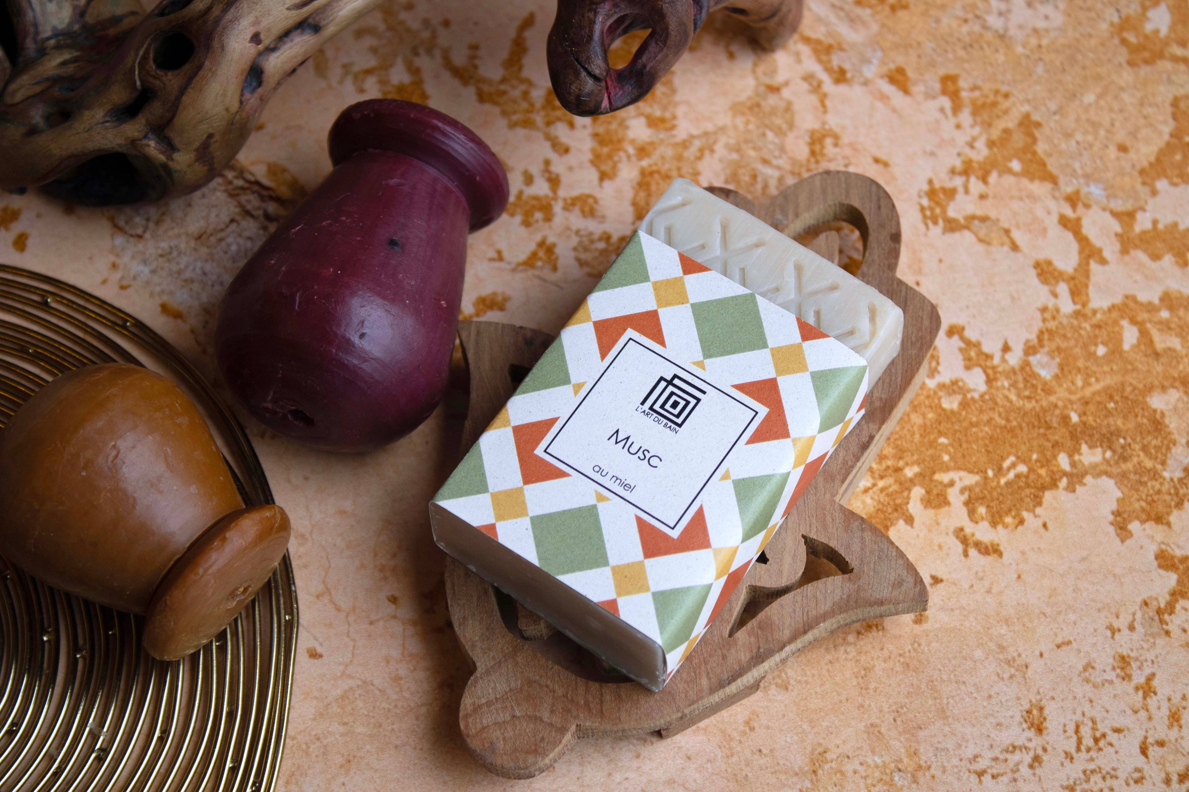 Savon Musc Blanc au miel