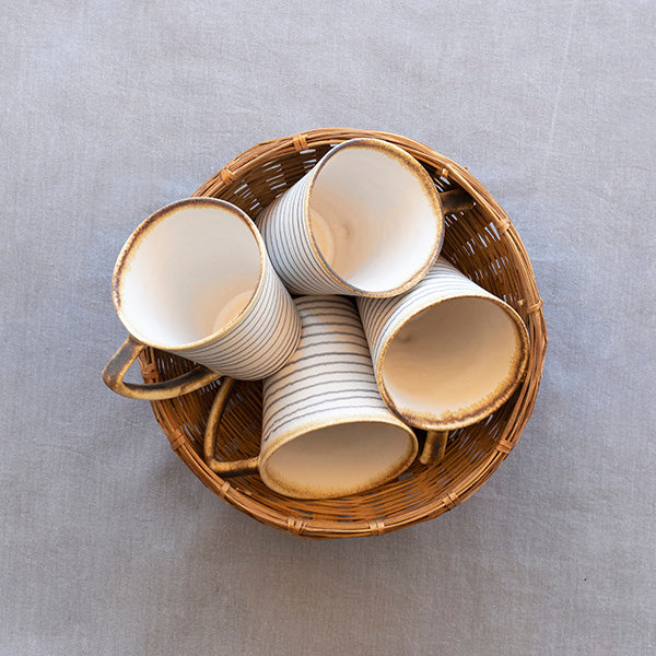 Mug COMPORTA beige/gris