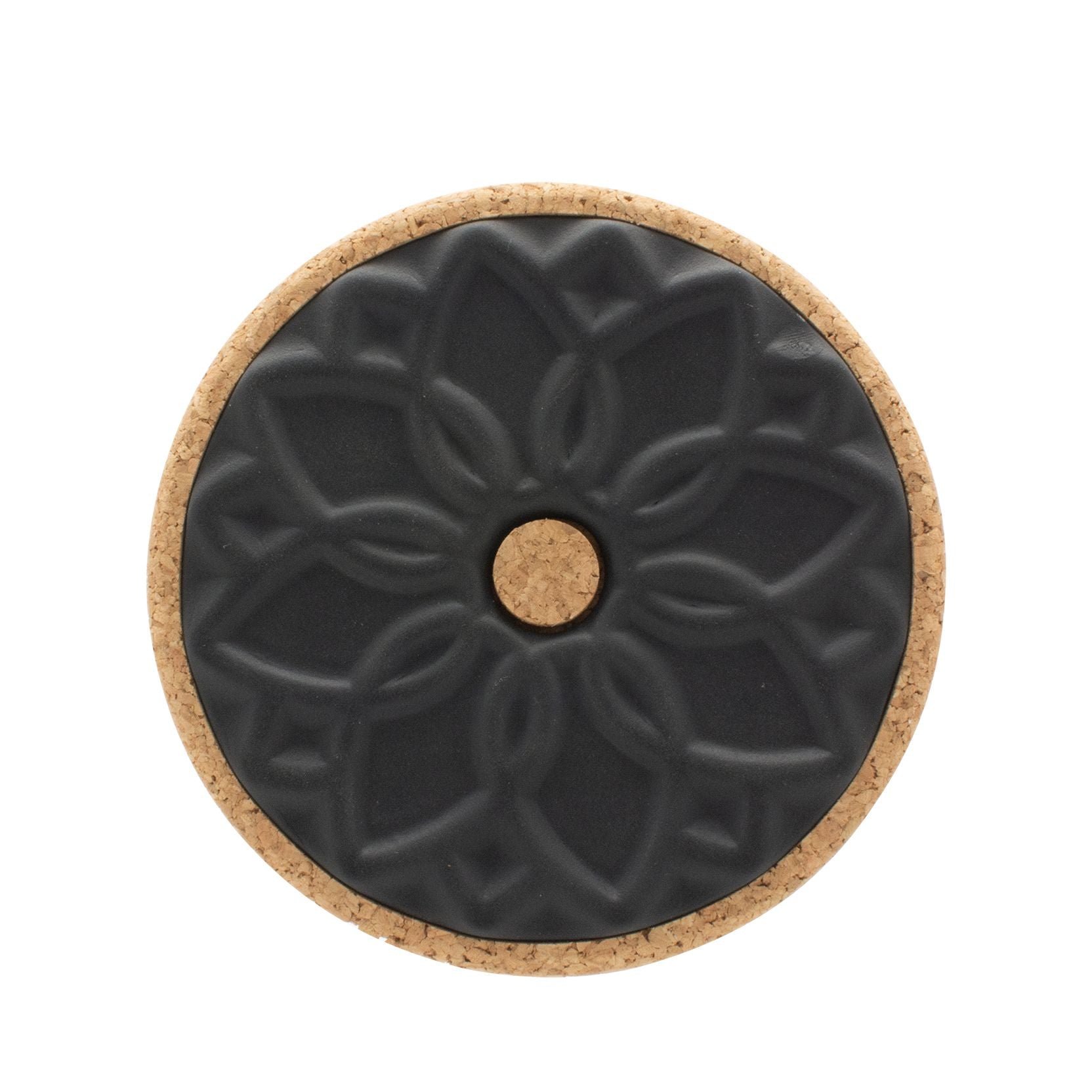 Dessous de plat "CRUZ" en céramique et liège