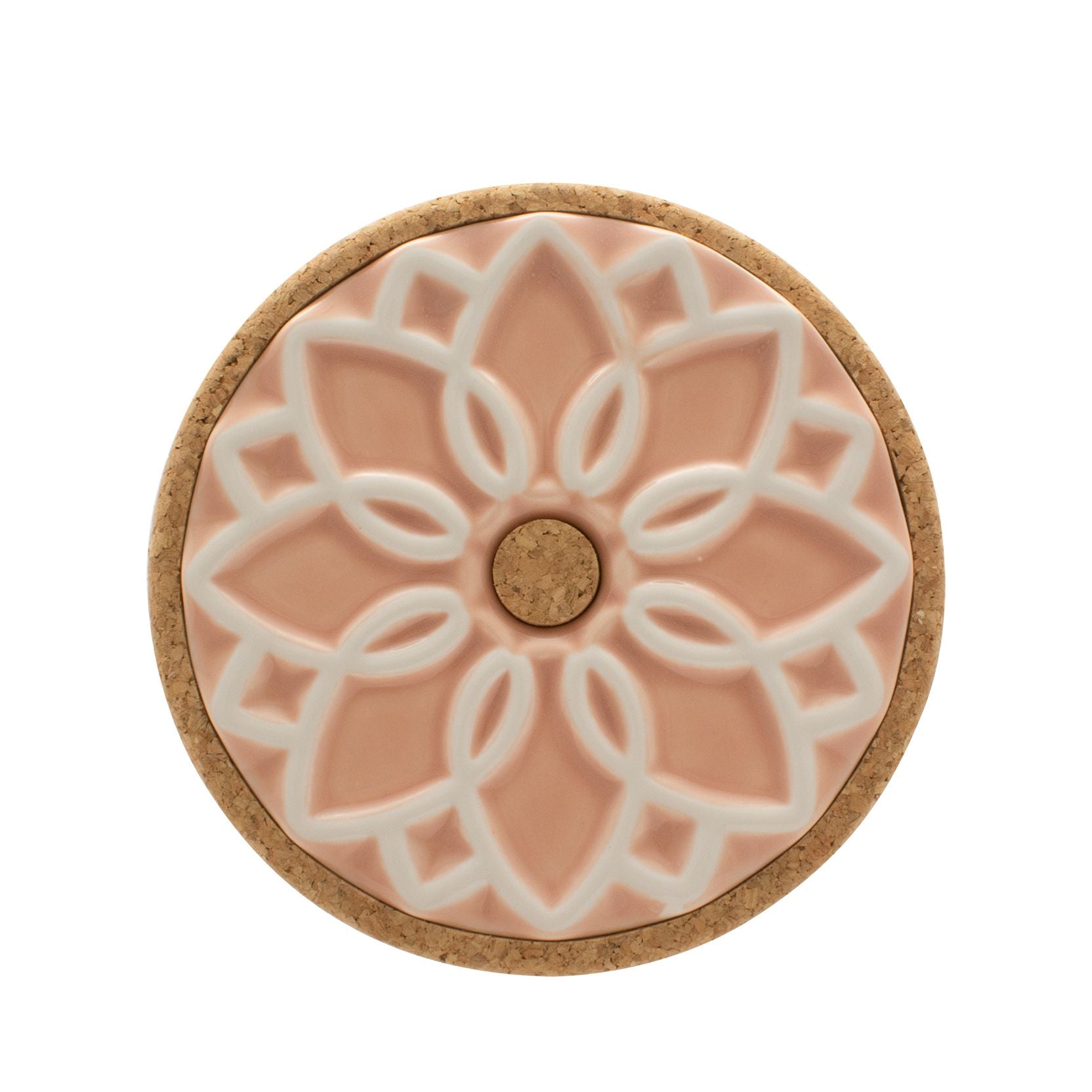 Dessous de plat "CRUZ" en céramique et liège