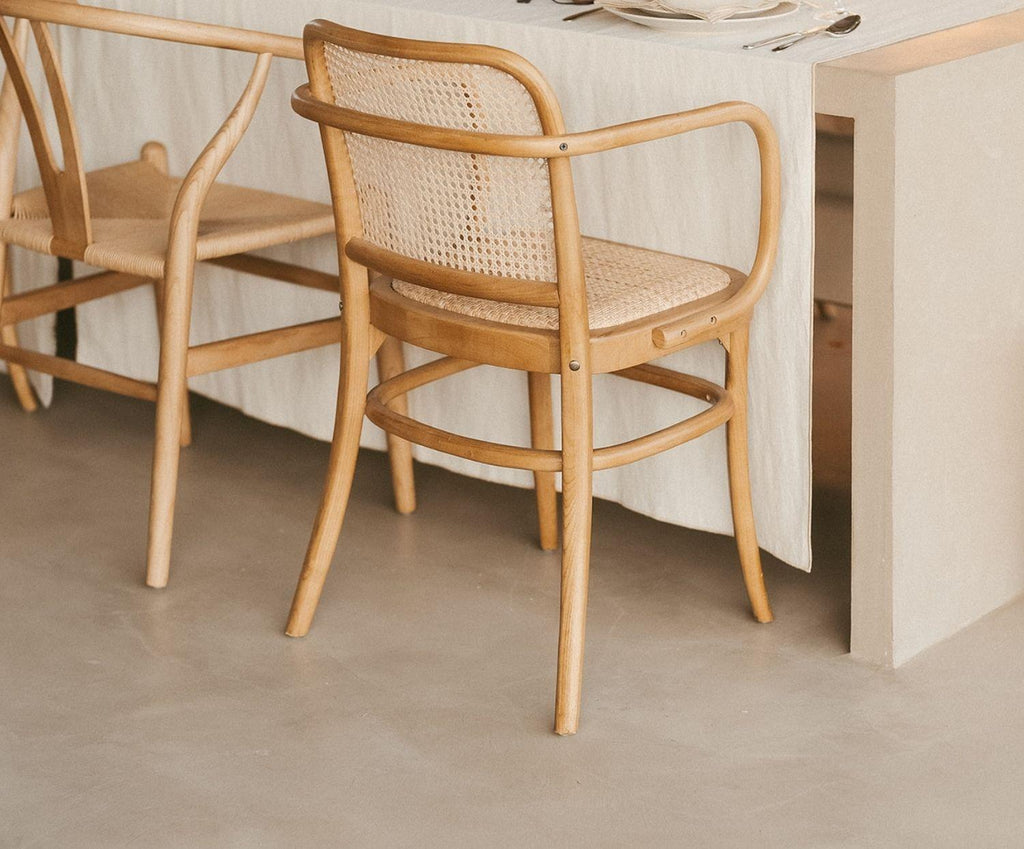 Nappe en lin beige 140x240cm