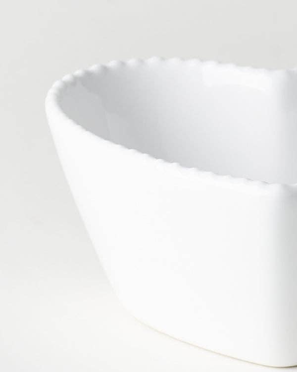 Plat pastel en forme de cœur