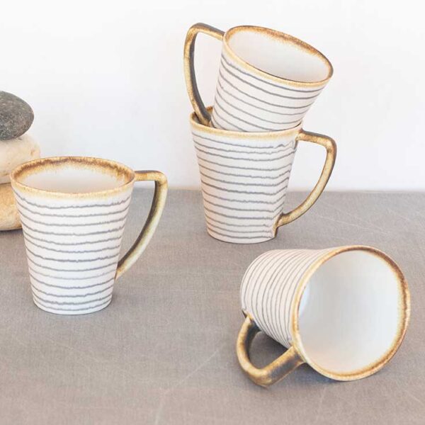 Mug COMPORTA beige/gris