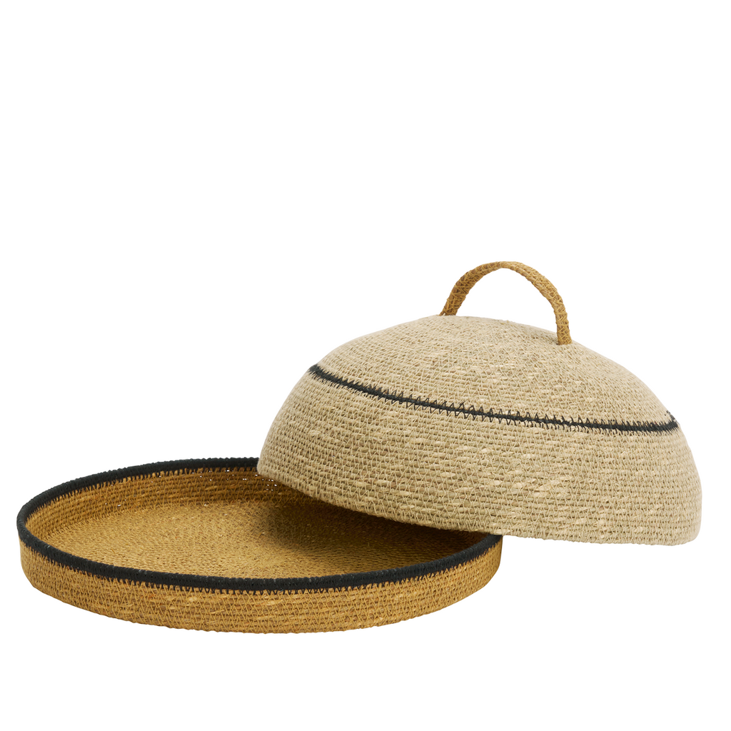 Couvre-plat en herbe de mer