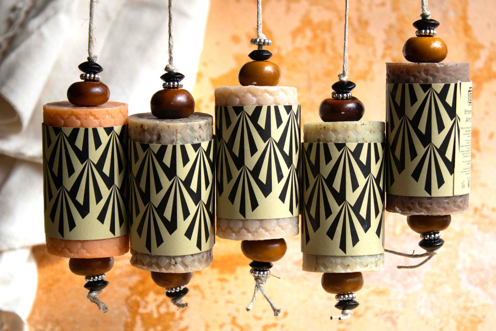 Savon Souk au miel, savon sur corde